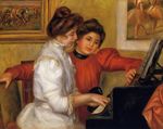 Ренуар Девушки за пианино 1892г